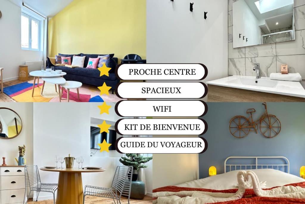 Ete Magnifique T2 Tout Equipe Proche Centre-Ville رانس المظهر الخارجي الصورة